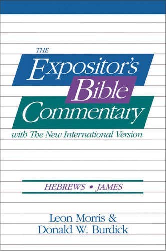 HEBREWS/JAMES By Leon Morris & Donald W. Burdick *Excellent Condition*