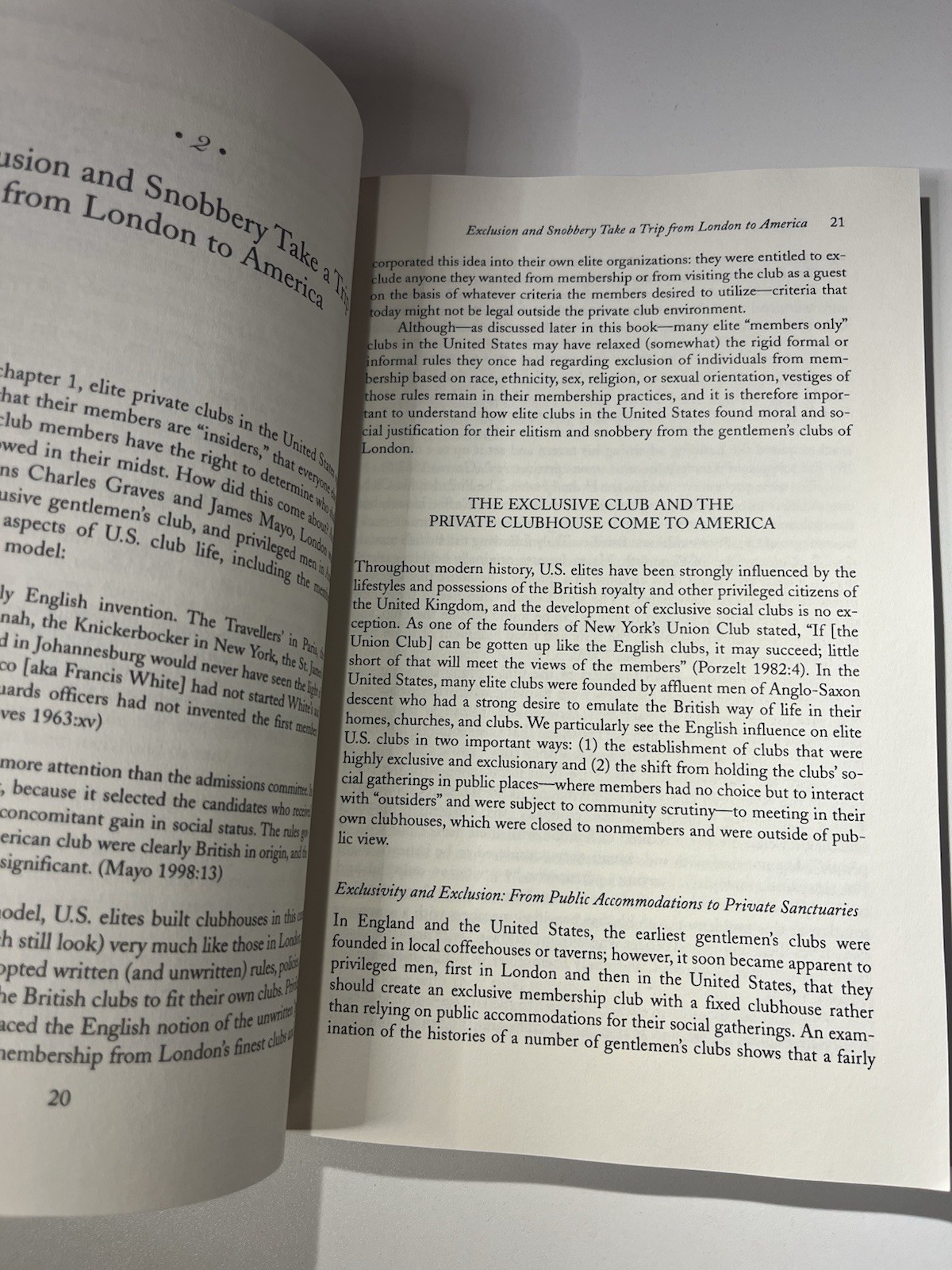 Members Only: Elite Clubs and the Process of Exclusion by Diana Kendall