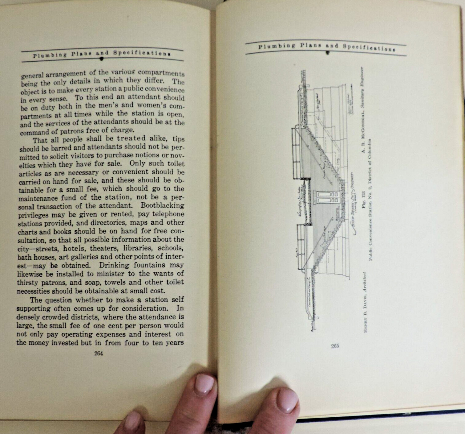 1910 Plumbing Plans and Specifications by J.J. Cosgrove HC