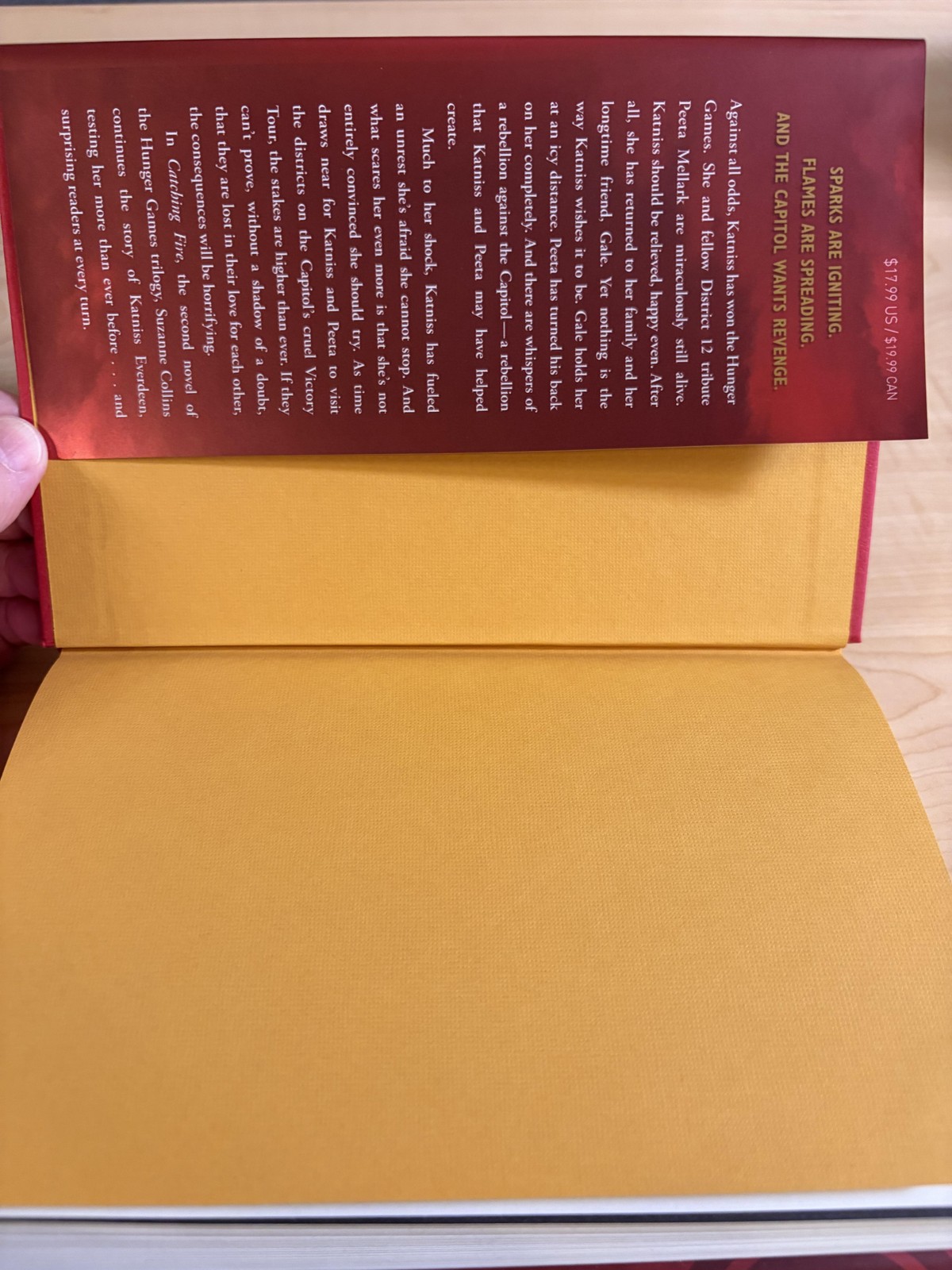 Hunger Games Trilogy Boxed Set 3 Books Suzanne Collins Scholastic Hardcover
