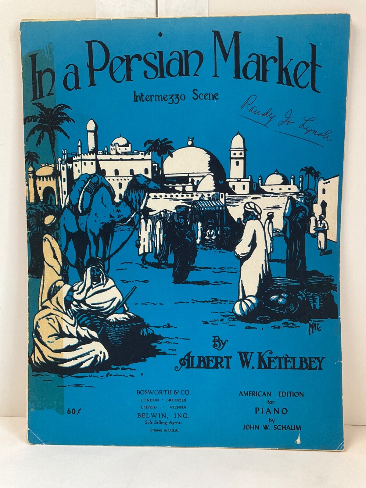 In a Persian Market Intermediate Ed. Interme330 Scene Piano Sheet Music Lyric