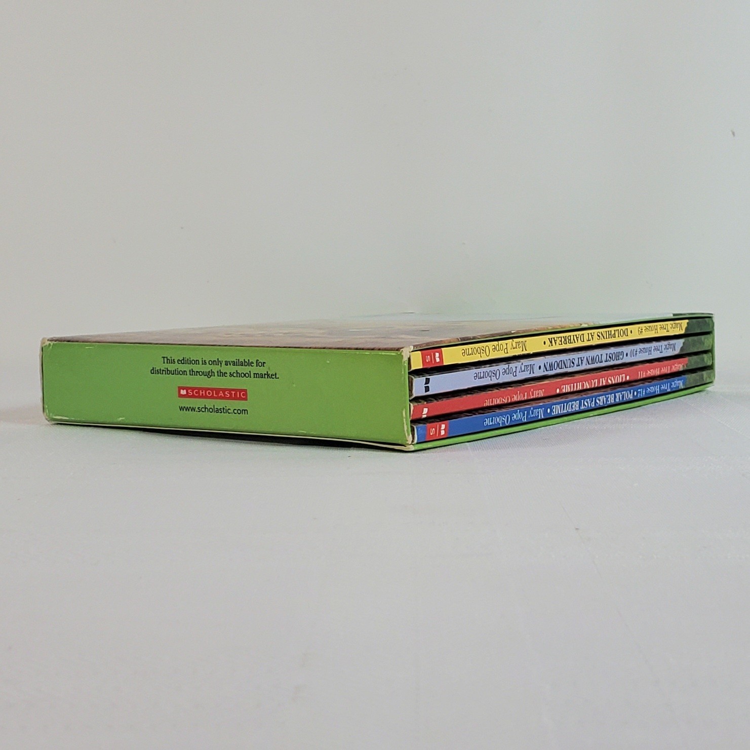Magic Tree House Boxed Set #9 10 11 12 Mary Pope Osborne Scholastic PBs