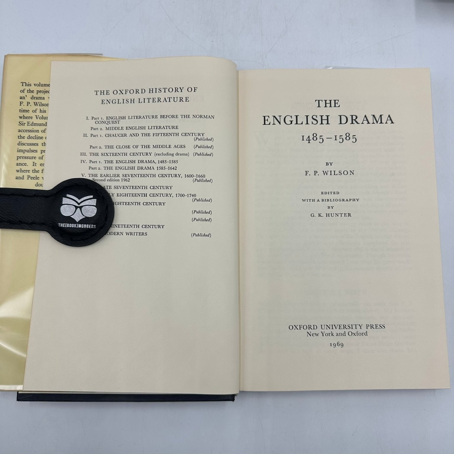 The English Drama 1485-1585 Wilson Hunter Oxford History of English Literature