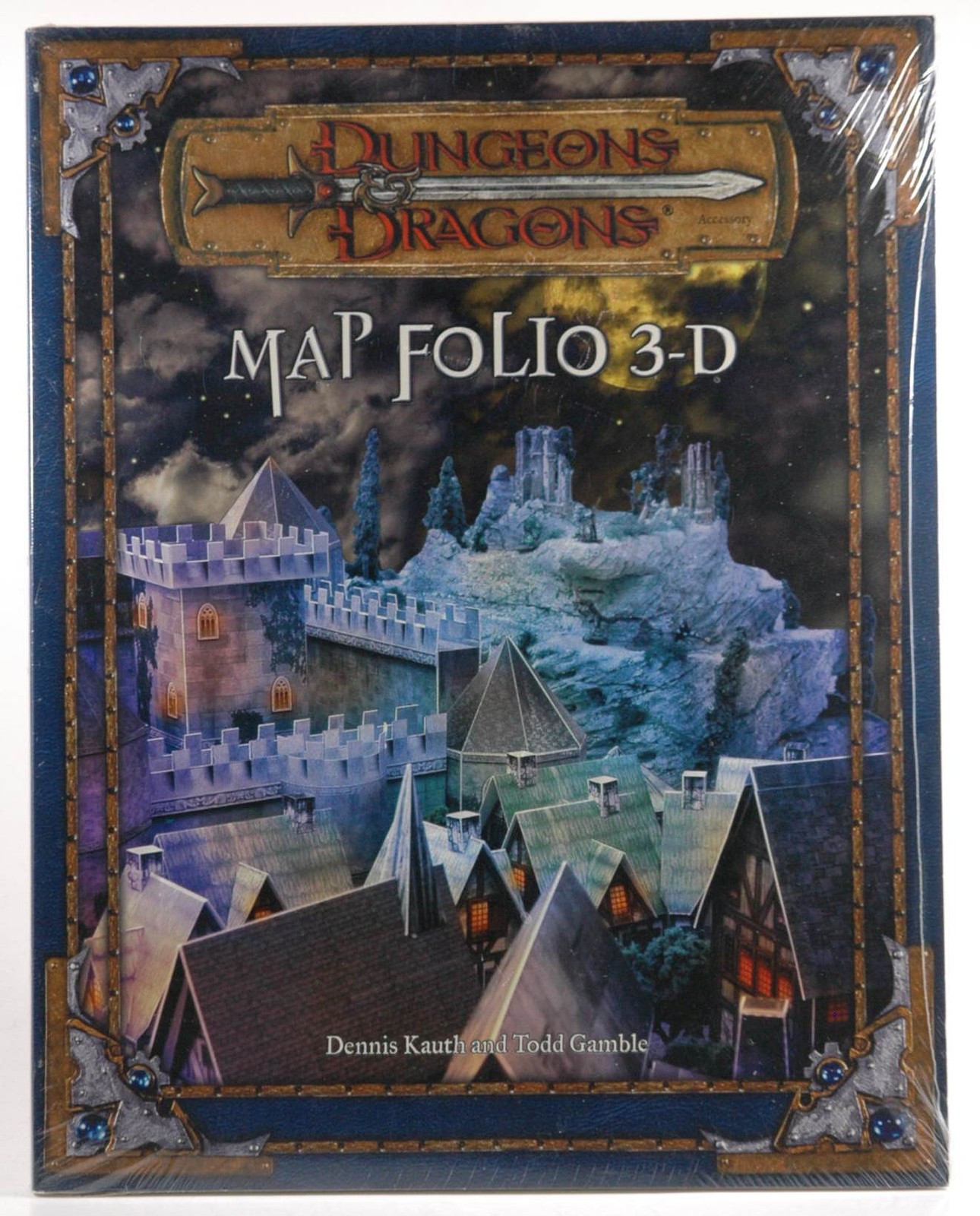 Map Folio 3-D (Dungeon & Dragons Accessories) Wizards Team d20 Wizards of the Co