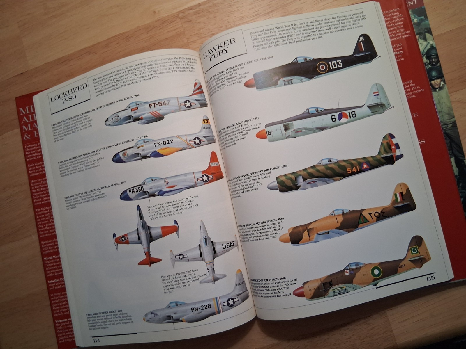 Military / history/ plane books Military aircraft markings & profiles & the War