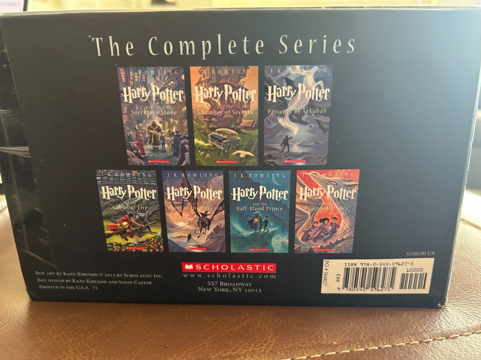 Harry Potter: The Complete Series Scholastic Special Edition Set 1-7 Paperback
