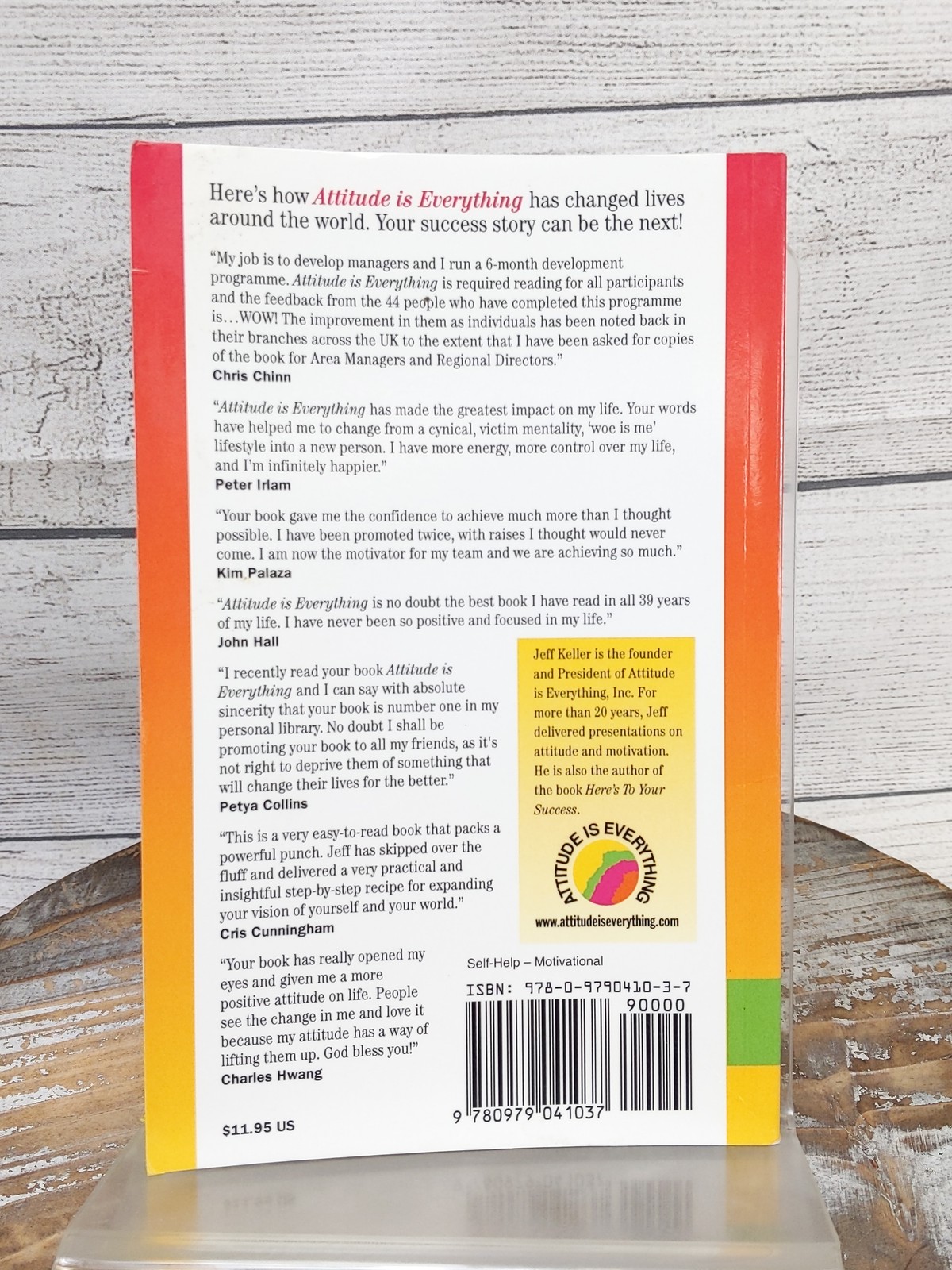 Attitude Is Everything: Change Your Attitude Change Your Life! by Jeff Keller PB