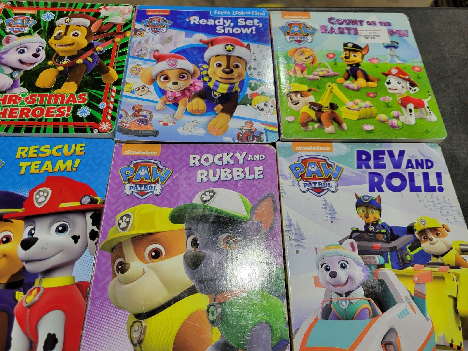 Lot of 10 Paw Patrol Board Books Lot Random – Children/Kids/Toddlers/Babies