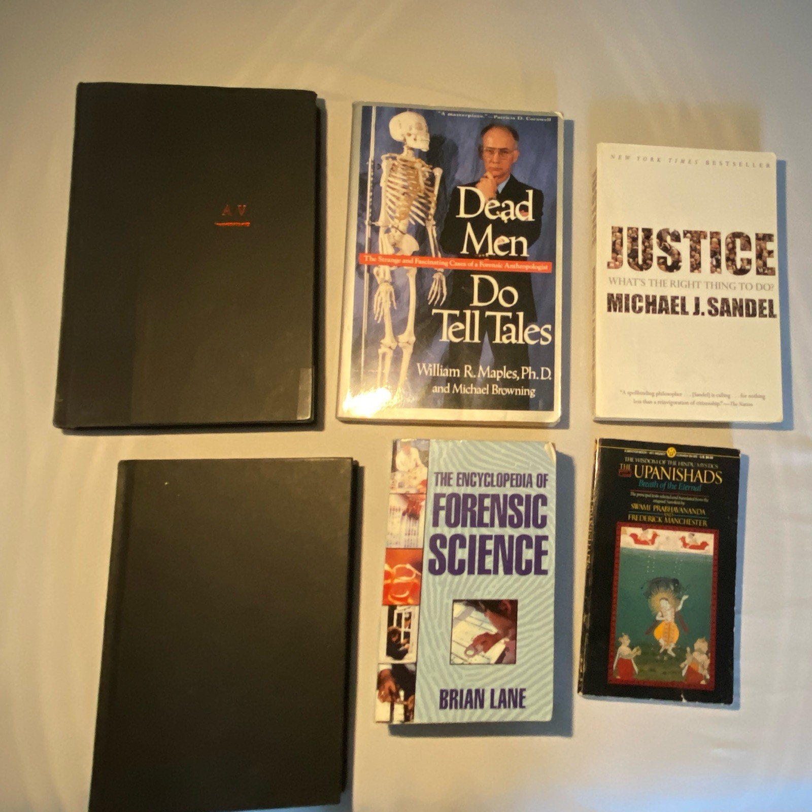 Forensics/True Crime/Philosophy Paperback Book Lot 6 [True Detective]