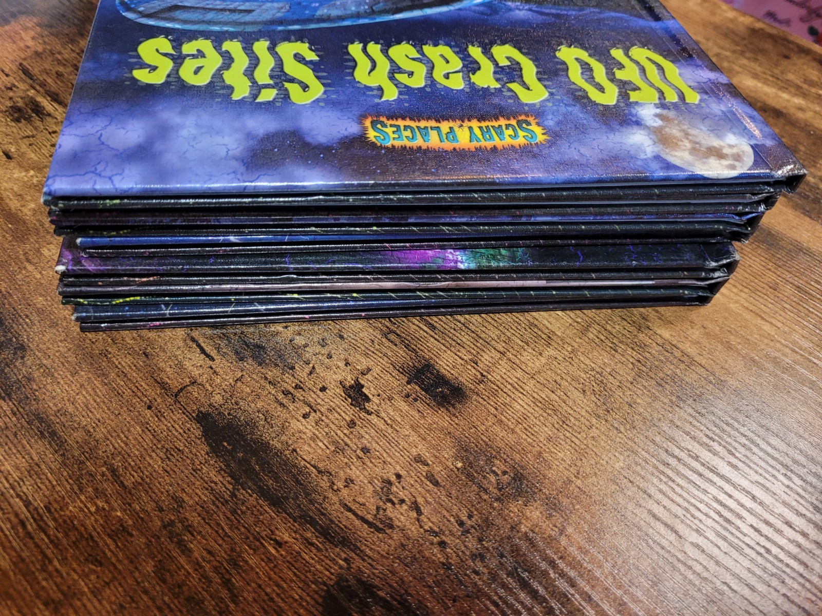 Scary Places Book Lot Of 7 HC Ex Library. GC Creepy Stations ++
