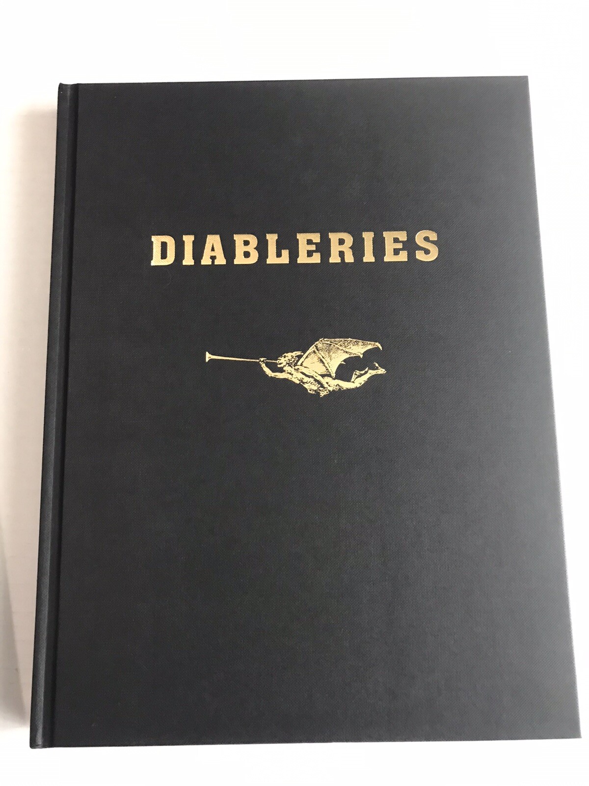 Autographed Brian May Queen guitarist book “Diableries” signed by 3 contributors