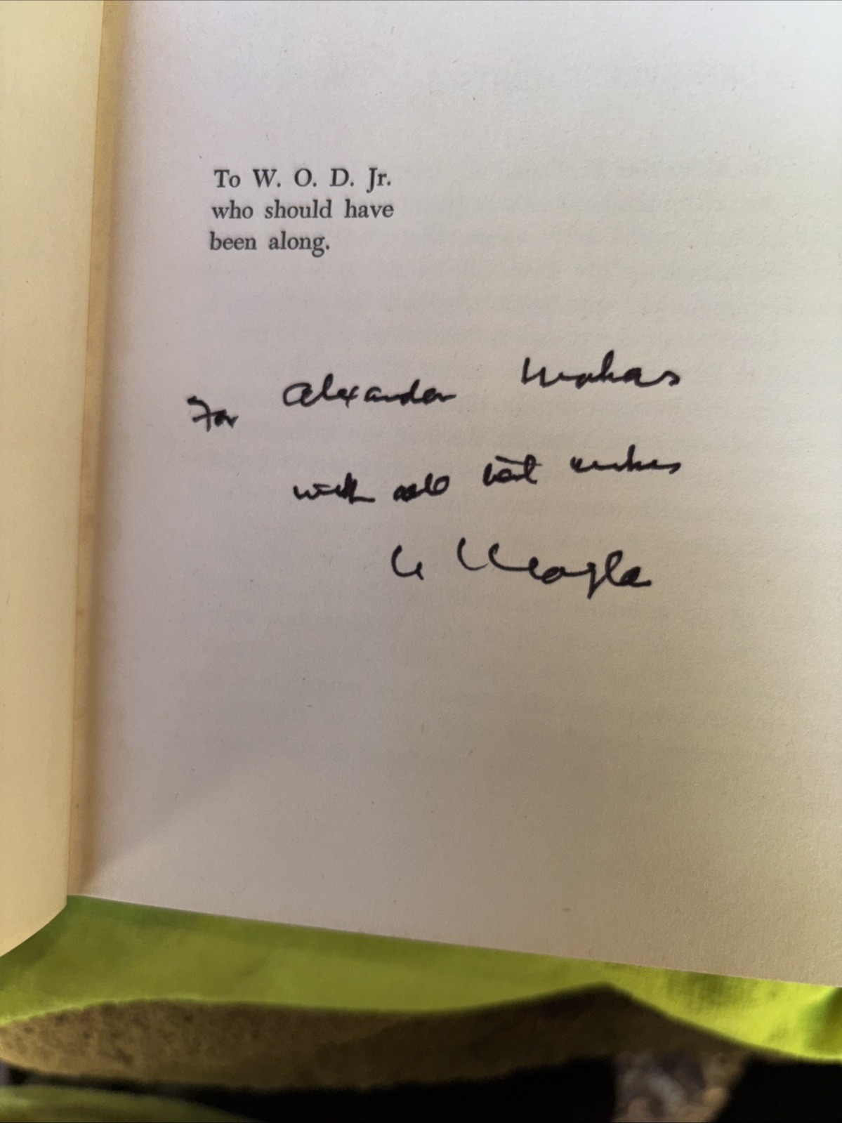 North from Malaya (1953) 1st ed. signed William Douglas Fabulous Condition !!!