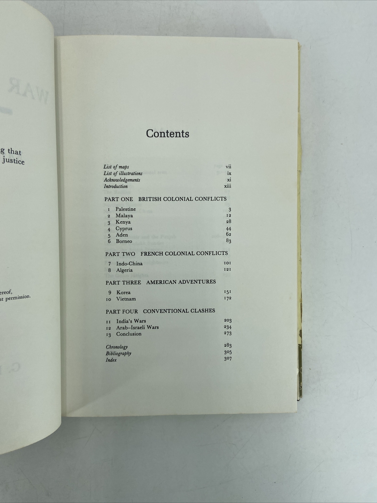 War Since 1945; Michael Carver; First American Edition HC/DJ