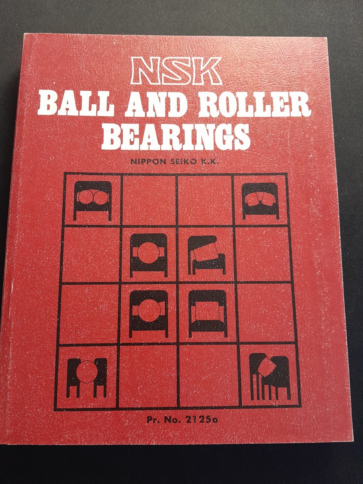 NSK Ball and Roller Bearings Catalogue 1982 Nippon Seiko Japan Manual