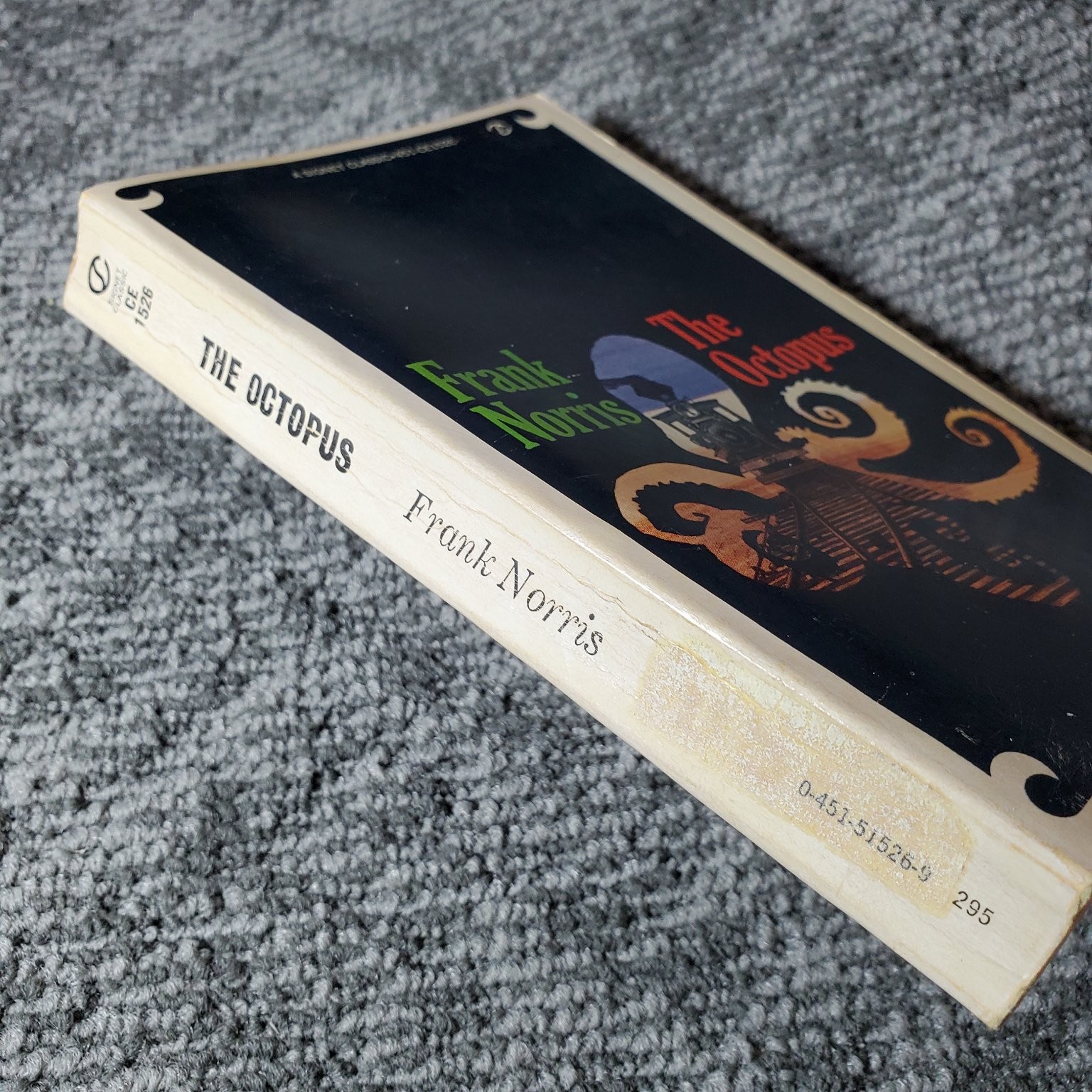 The Octopus Frank Norris 1964 Signet Classic Fiction California Novel