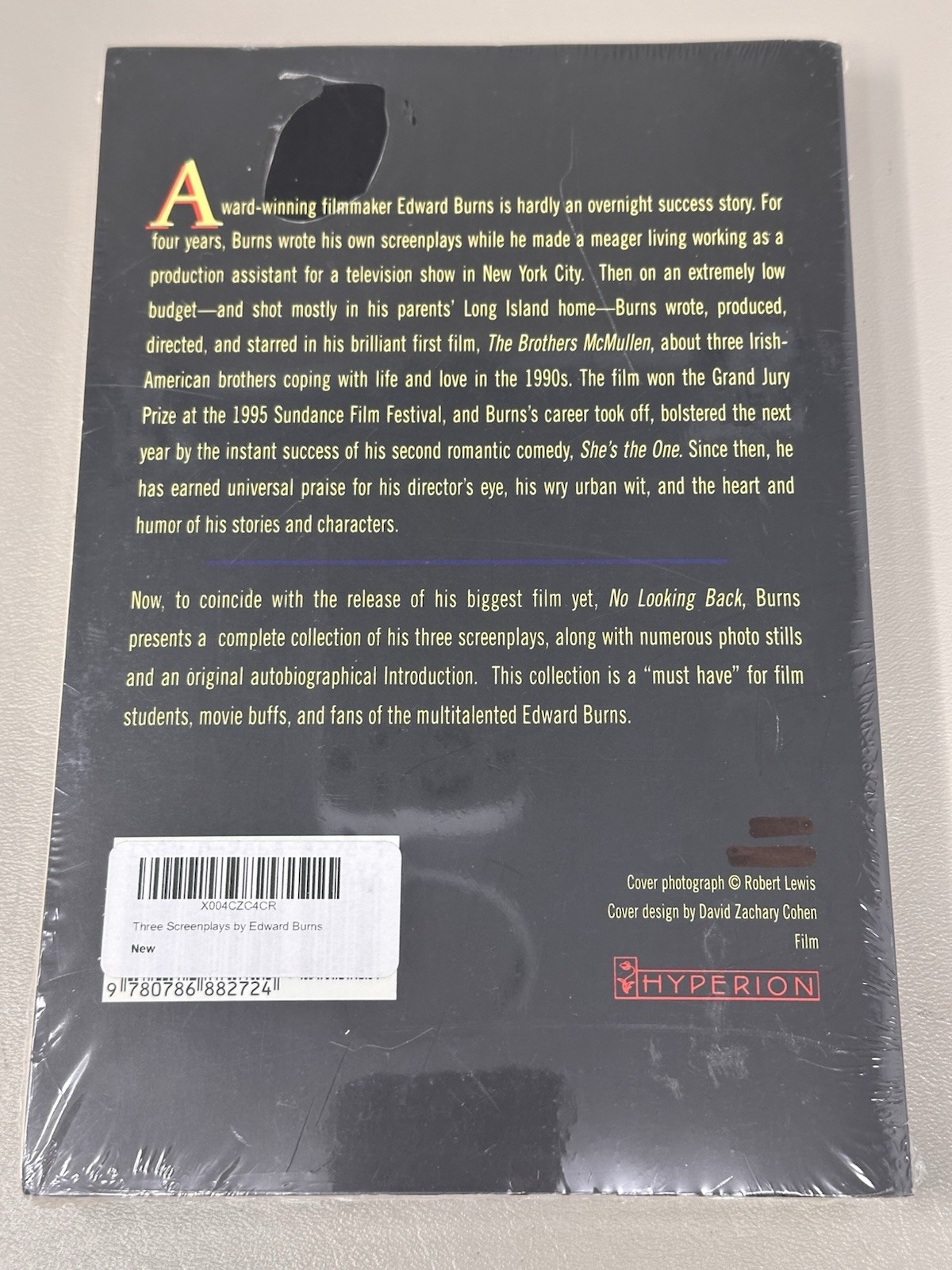 Three Screenplays by Edward Burns Paperback Book – New Sealed