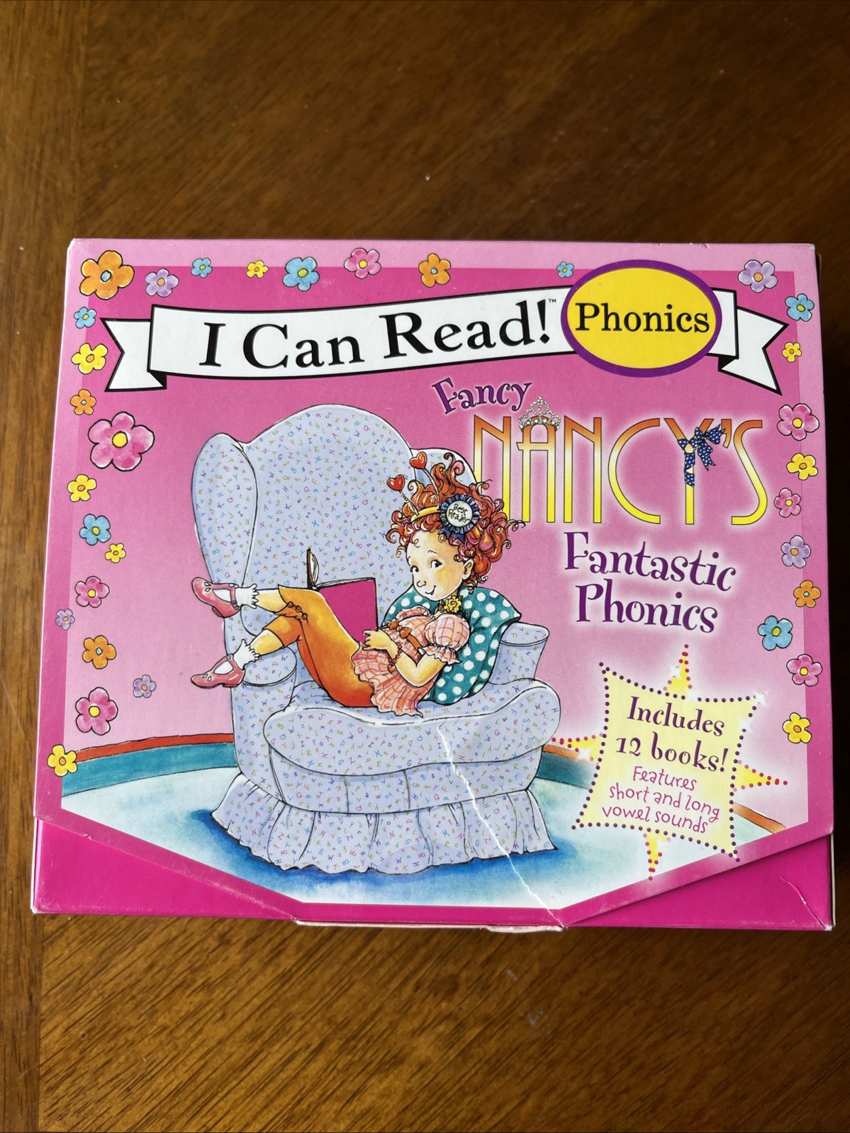 I CAN READ! PHONICS: FANCY NANCY FANTASTIC PHONICS 12 BOOK SET. New Open Box