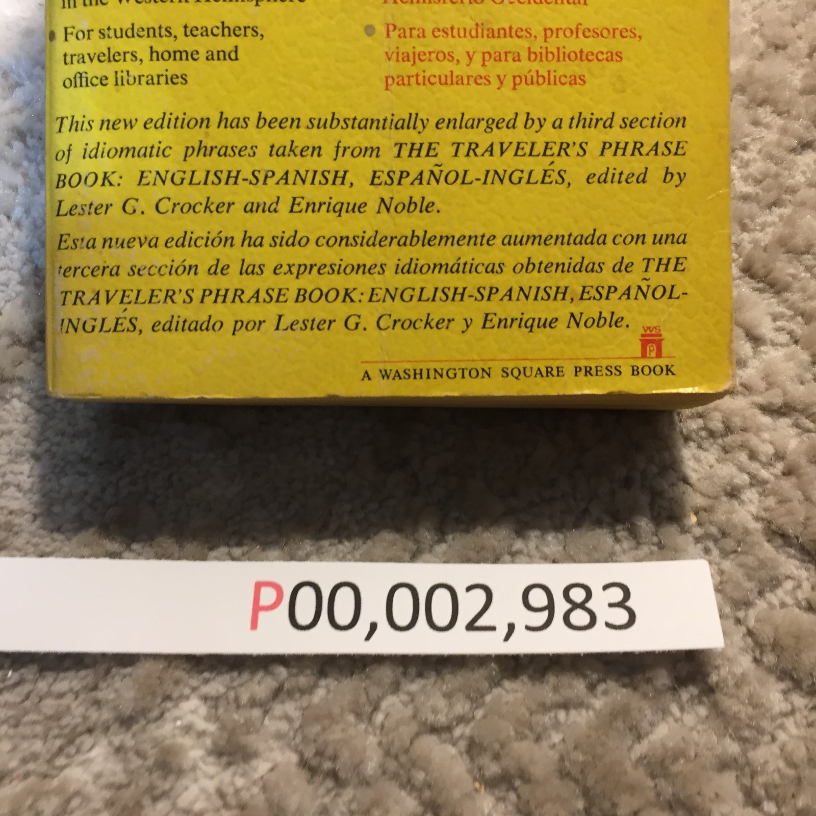 The University Of Chicago Spanish English English Spanish Dictionary Otto F Bond