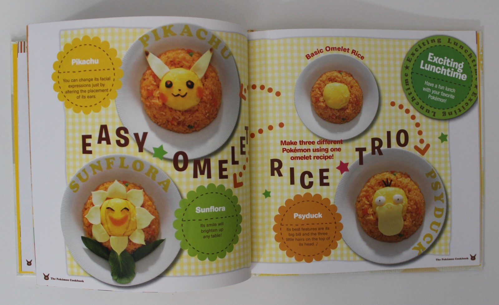 2016 THE POKEMON Cookbook MAKI KUDO 21 x 21 cm. (8.25″ x 8.25″) Fun Recipes HC