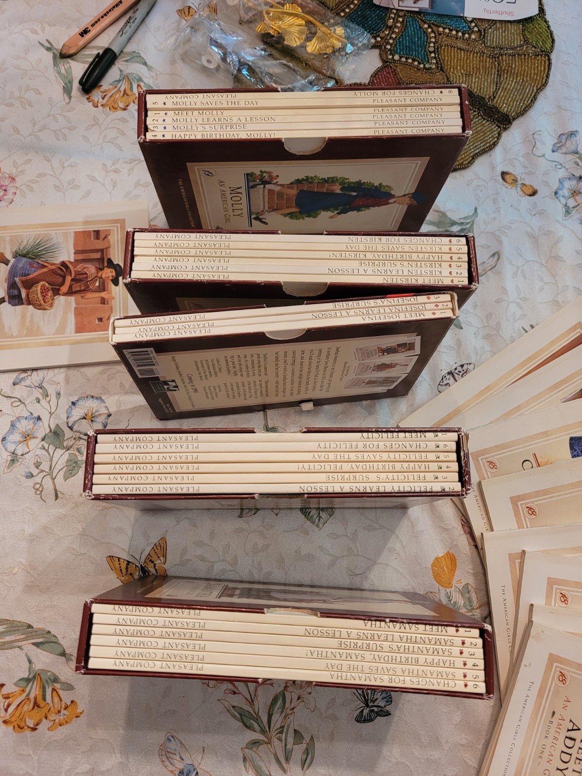 Vintage Lot of American Girl Pleasant Company Book Sets 1st Editions