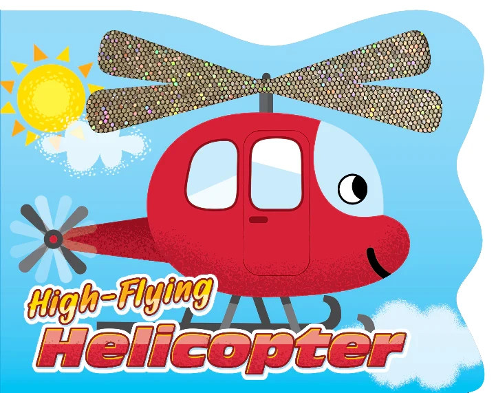 High-Flying Helicopter Children’s Books Ages 0-5 | Sensory Development Book