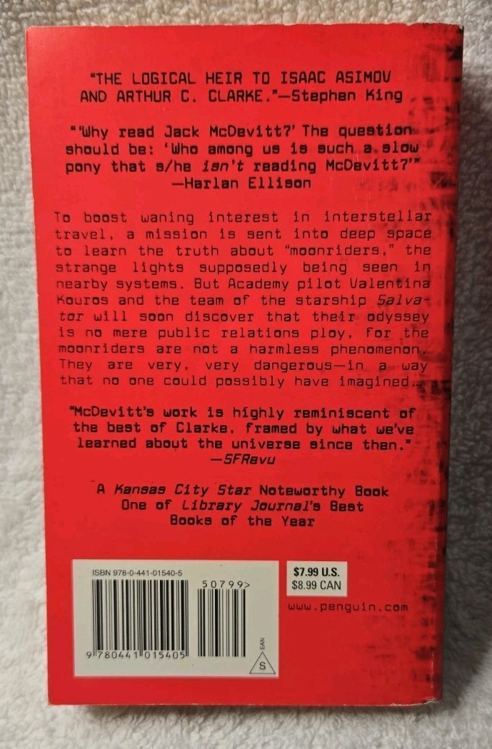 The Academy Series Lot Of 6 Novels by Jack McDevitt (Books 1-6 Ace Book MMPB)