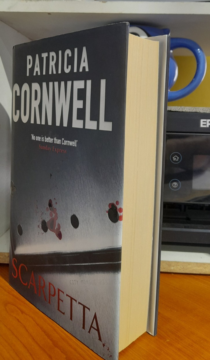 Scarpetta by Patricia Cornwell – 2008 hardcover CRIME THRILLER book (24cm)