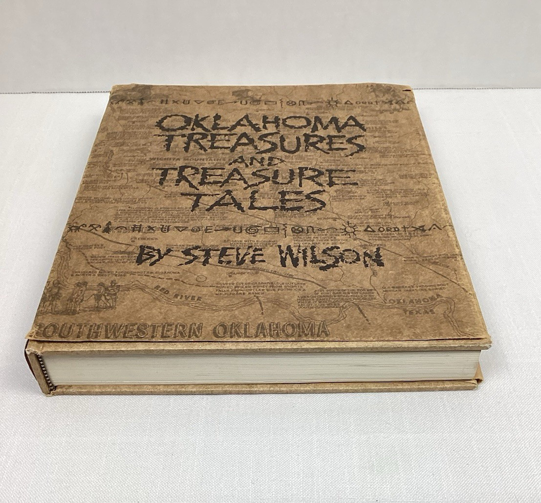 Oklahoma Treasures And Treasure Tales By Steve Wilson Hardcover 1st Edition 1976