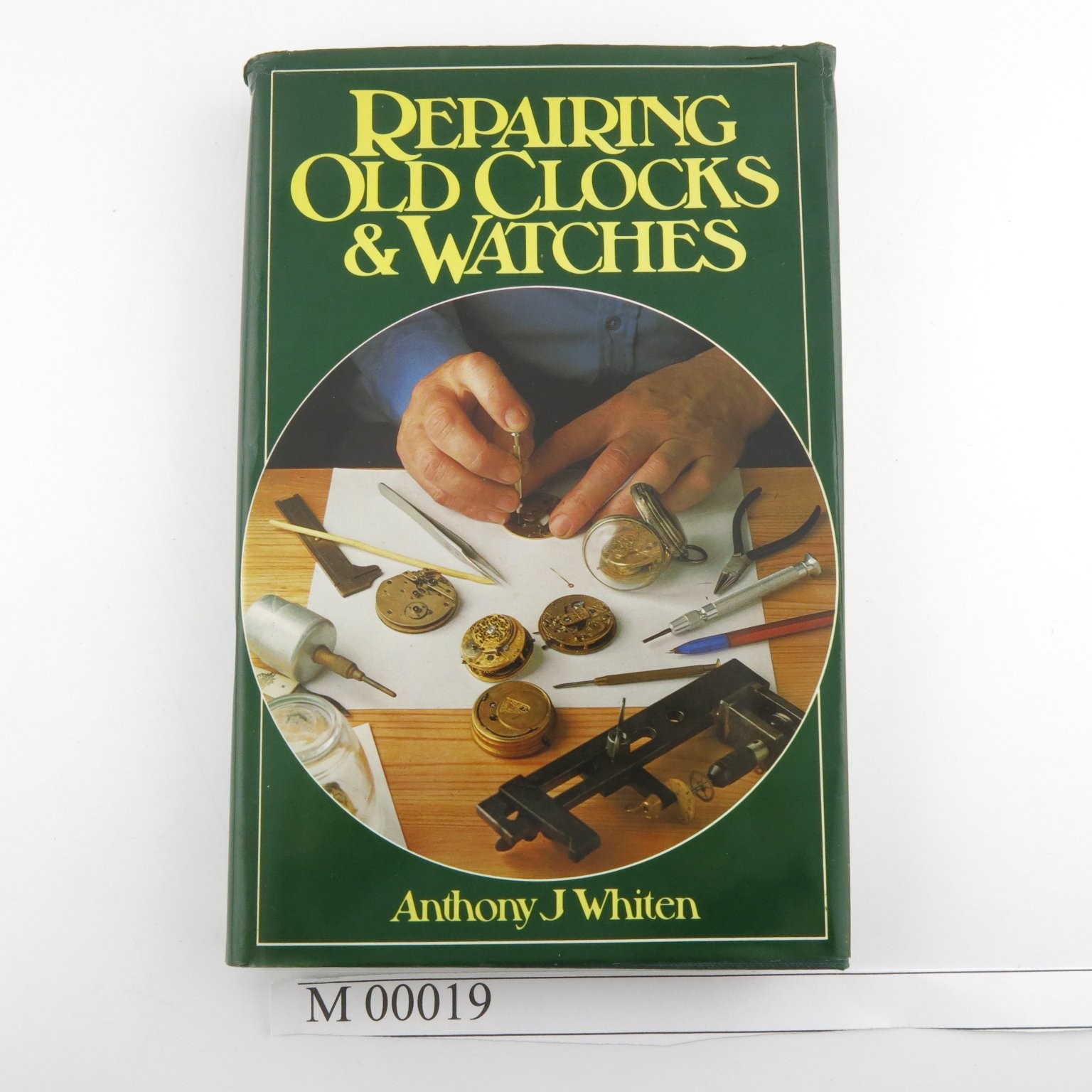 Repairing Old Clocks & Watches Anthony J Whiten 1981 Illustrated Guide