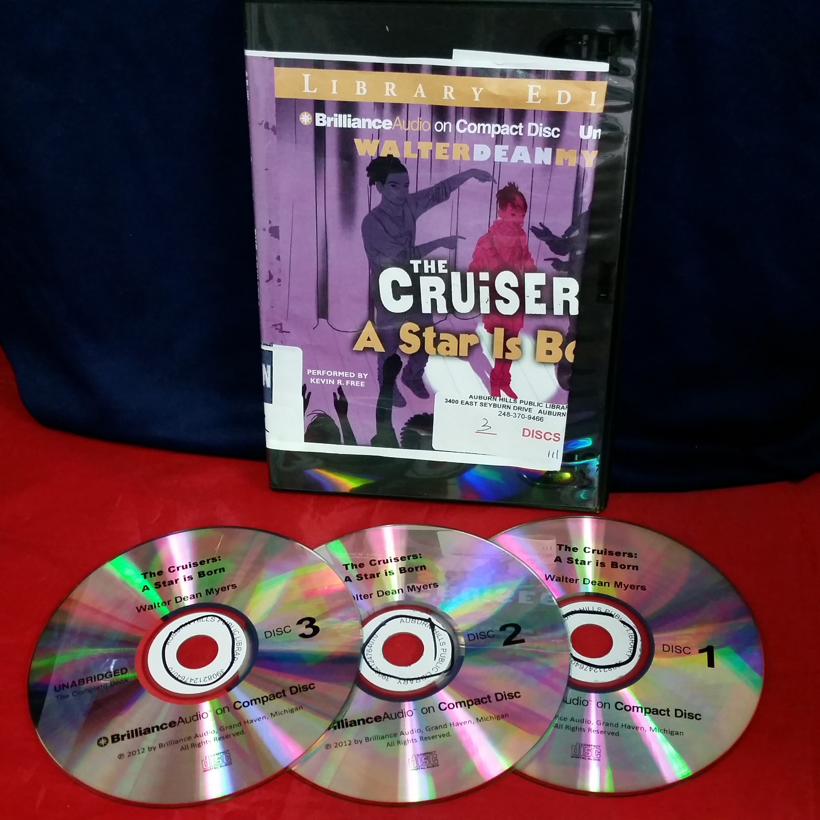 A Star is Born (The Cruisers Series) Audio CD Audiobook Unabridged 3 Disc Set