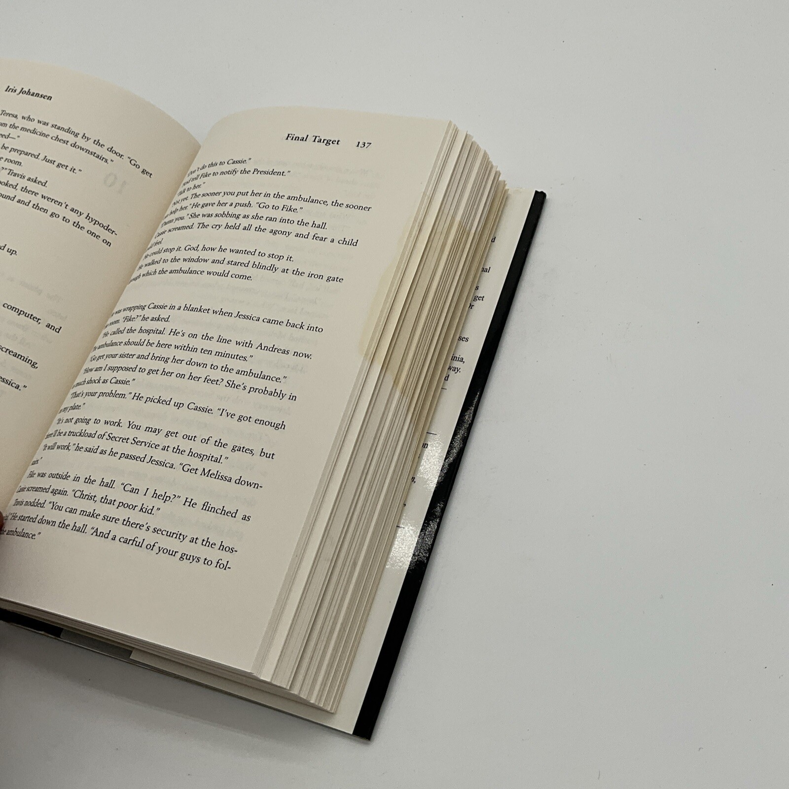 Final Target – Hardcover By Johansen, Iris – BU