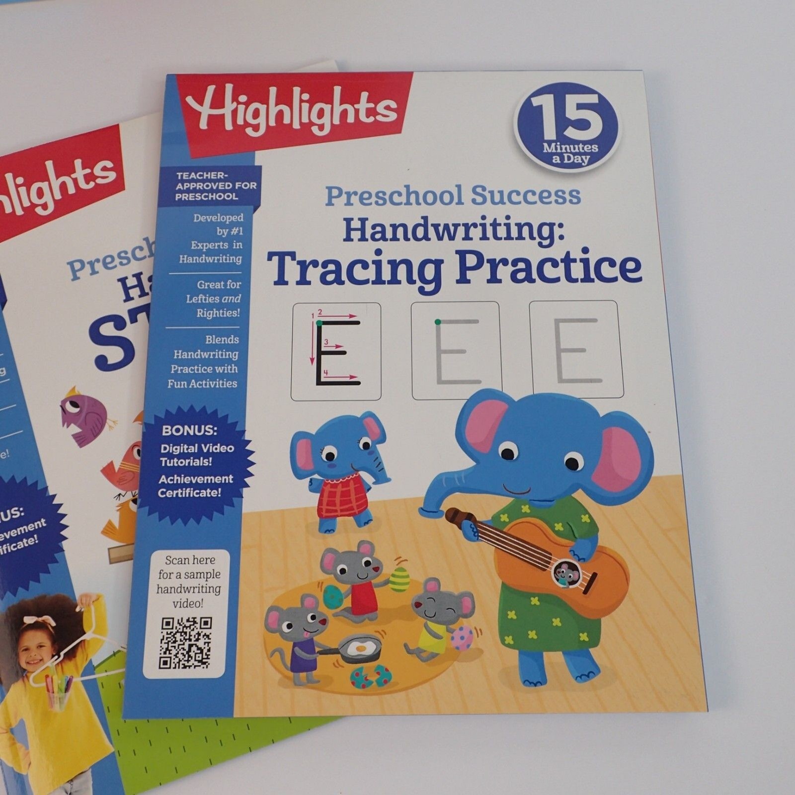 Highlights 15 Minutes A Day Preschool My Learning Box Lot of 2 Months + Bonus!