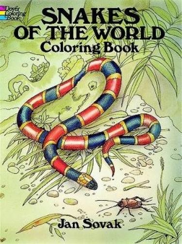 Jan Sovak Snakes of the World Coloring Book (Merchandise)