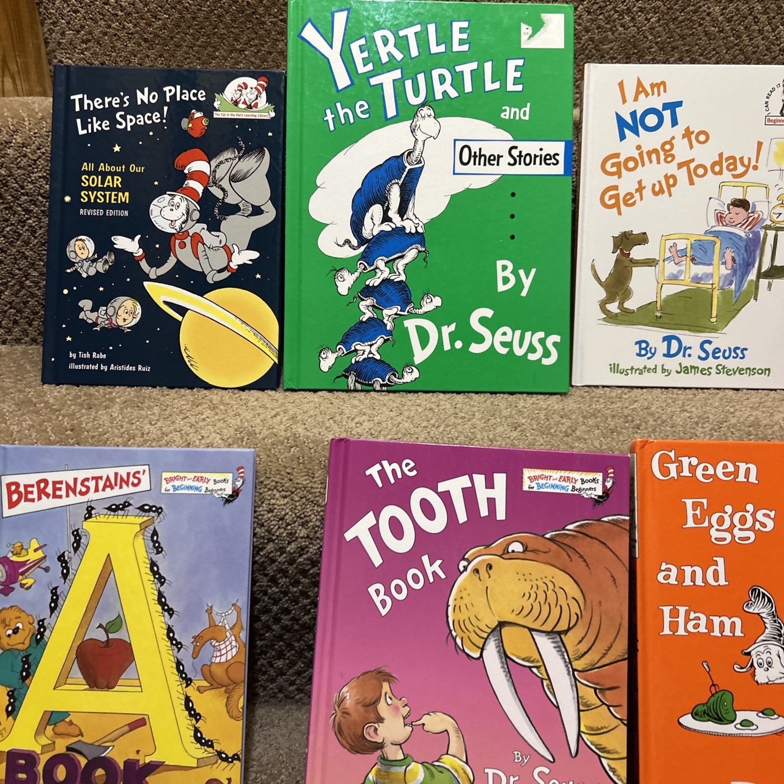 Lot of 12 Dr Seuss & MORE Beginner Books Bright And Early Books Hardcover NWOT