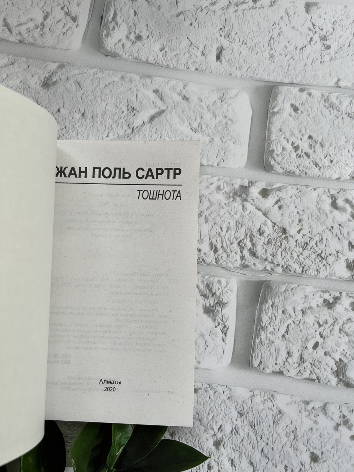 Сартр Жан Поль «Тошнота» | Russian book📚