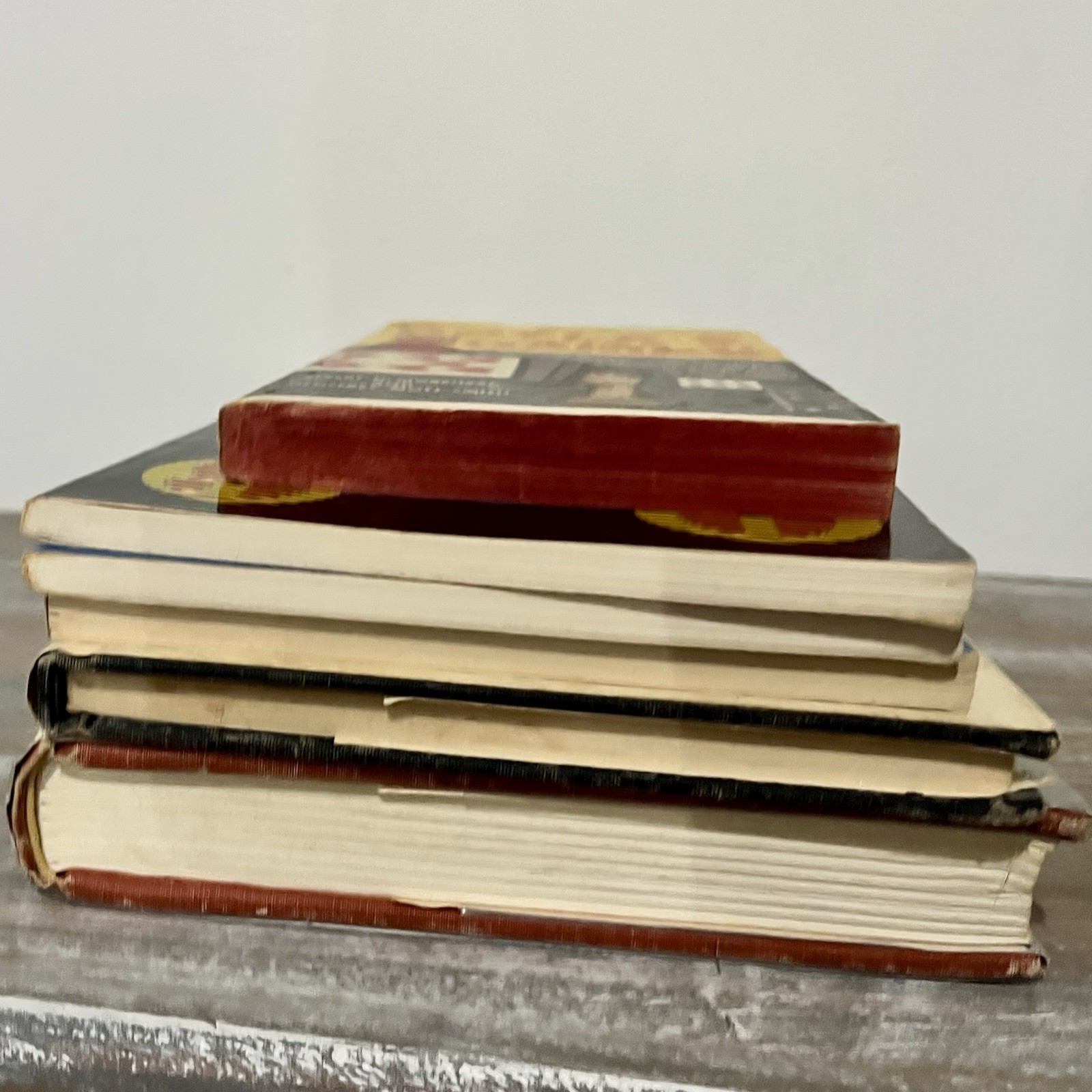 Intellectual Book Bundle 6 vintage books 2 hard cover, 3 paper backs