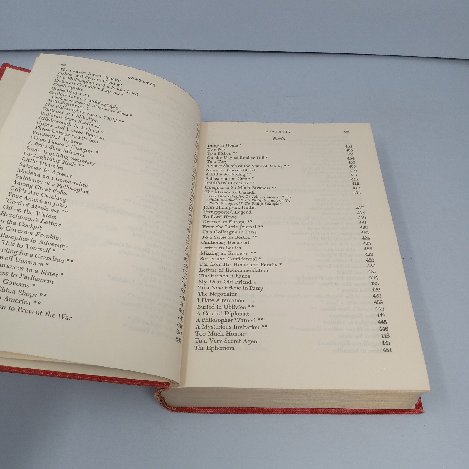 Benjamin Franklins Autobiographical Writings 1952 Viking Press HC Carl Van Doren