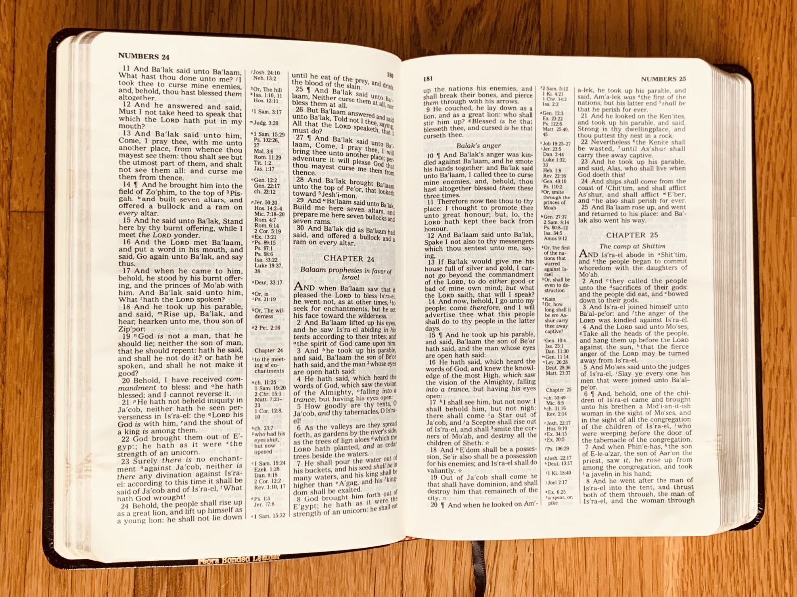Holy Bible – KJV – Crown Reference Edition – Feora Bonded Leather – Holman 1985