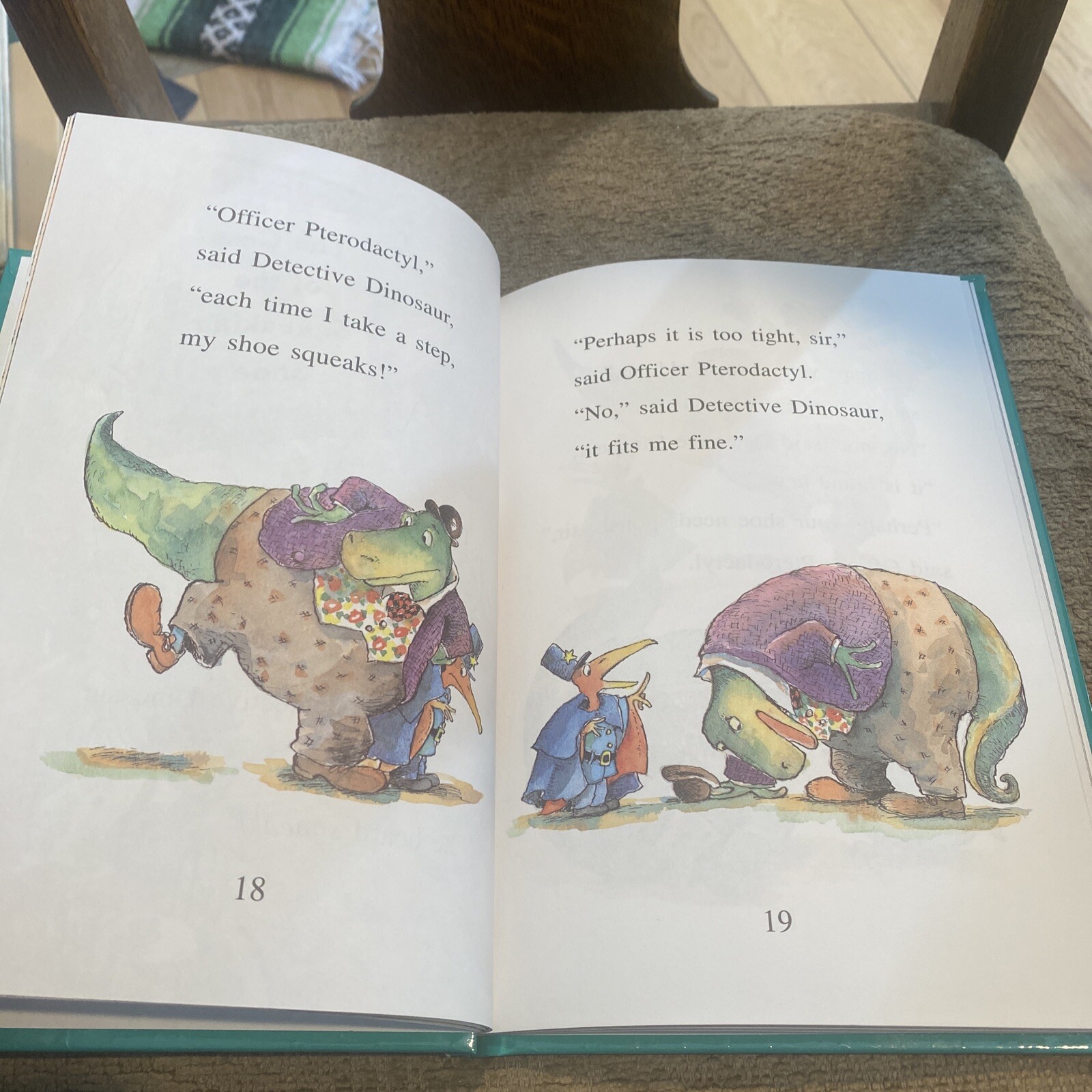 Detective Dinosaur; I Can Read Book HC James Skofield, 1996 Edition
