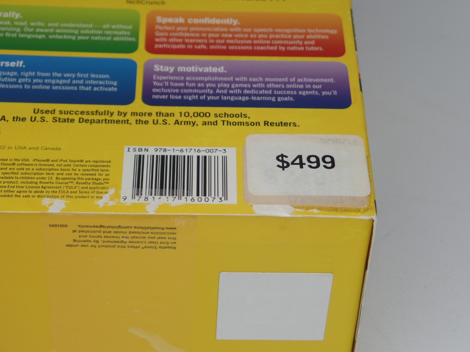 Rosetta Stone German Deutsch Level 1,2,3,4,5 Disc Set with Headphones New Unused