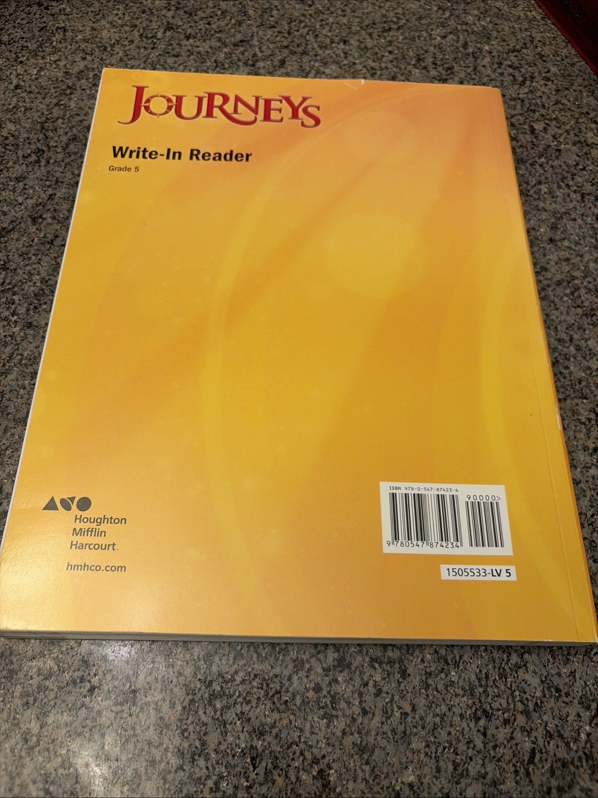 Journeys: Write-In Reader Grade 5 by HMH (2012, Trade paperback)
