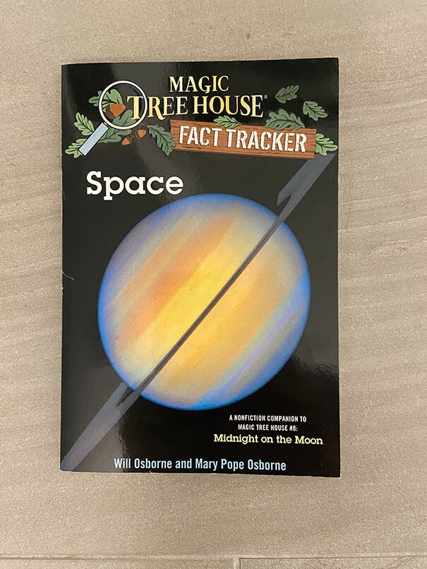 Magic Tree House Mary Pope Osborne Fact Checker Space