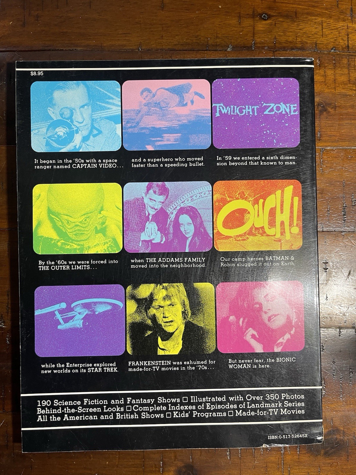 FANTASTIC TELEVISION BY GARY GERANI AND PAUL SCHULMAN – 1977 by Harmony Books
