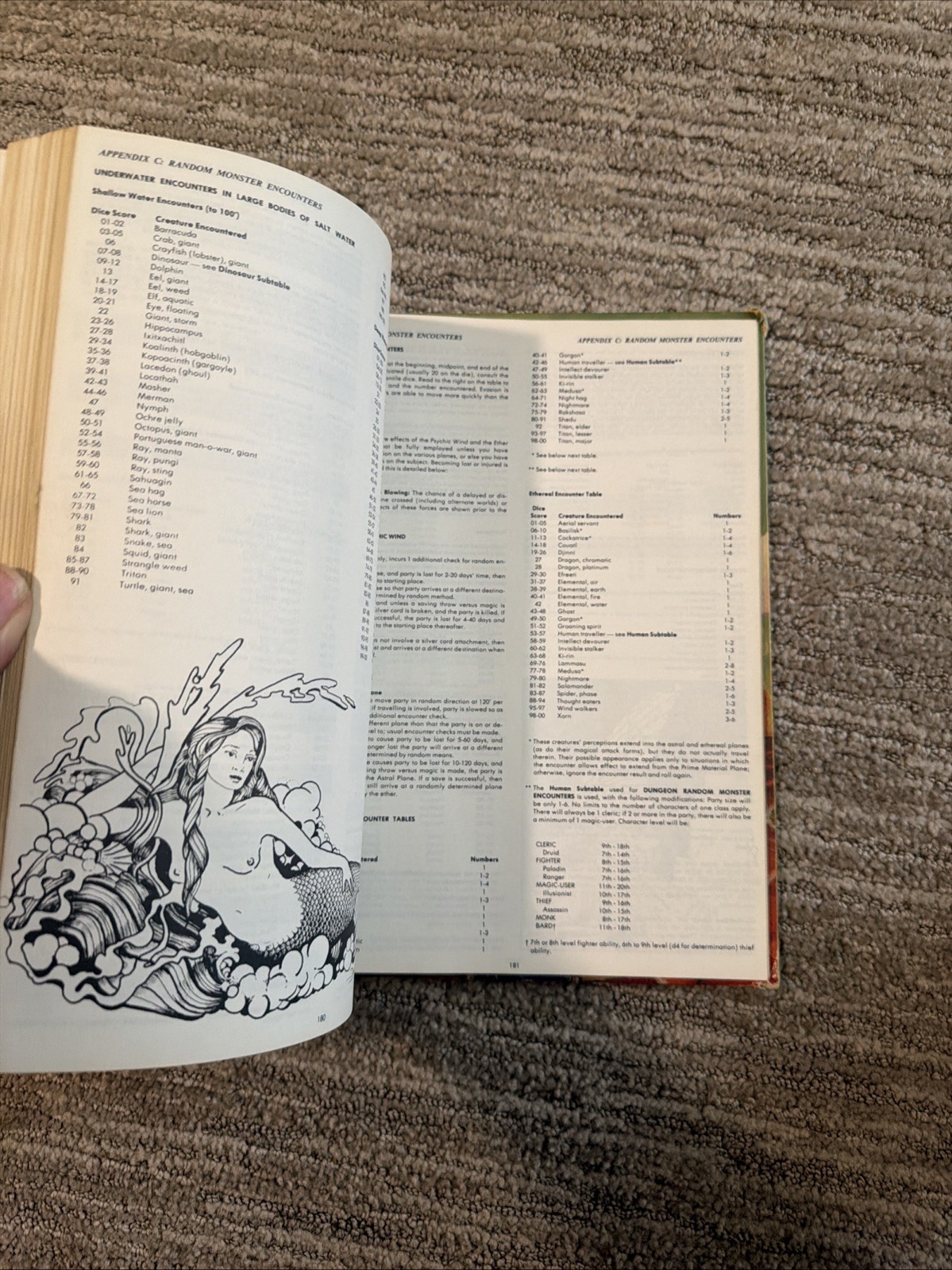 Dungeons Dragons AD&D Dungeon Master’s Guide TSR 1979 Revised Edition READ DESCR