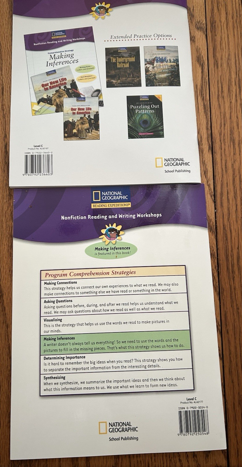 #880 National Geographic Reading Expeditions with Teachers Guides and Books