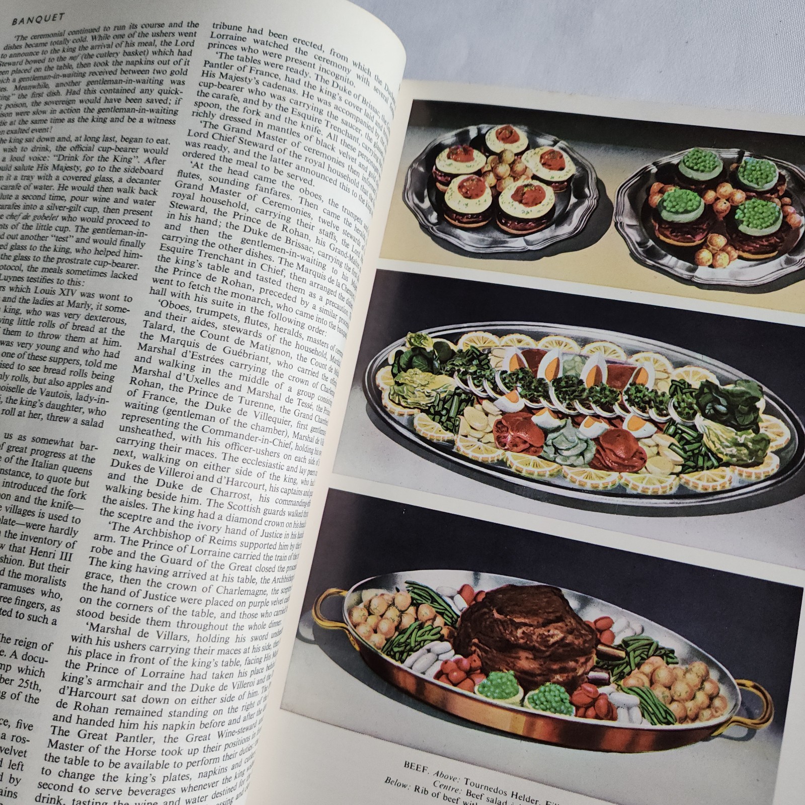 Larousse Gastronomique 1961 BCE American Edition HC/DJ