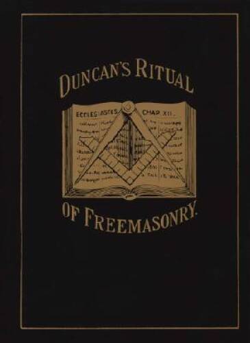 Duncan’s Ritual of Freemasonry – Paperback By Duncan, Malcolm C. – GOOD