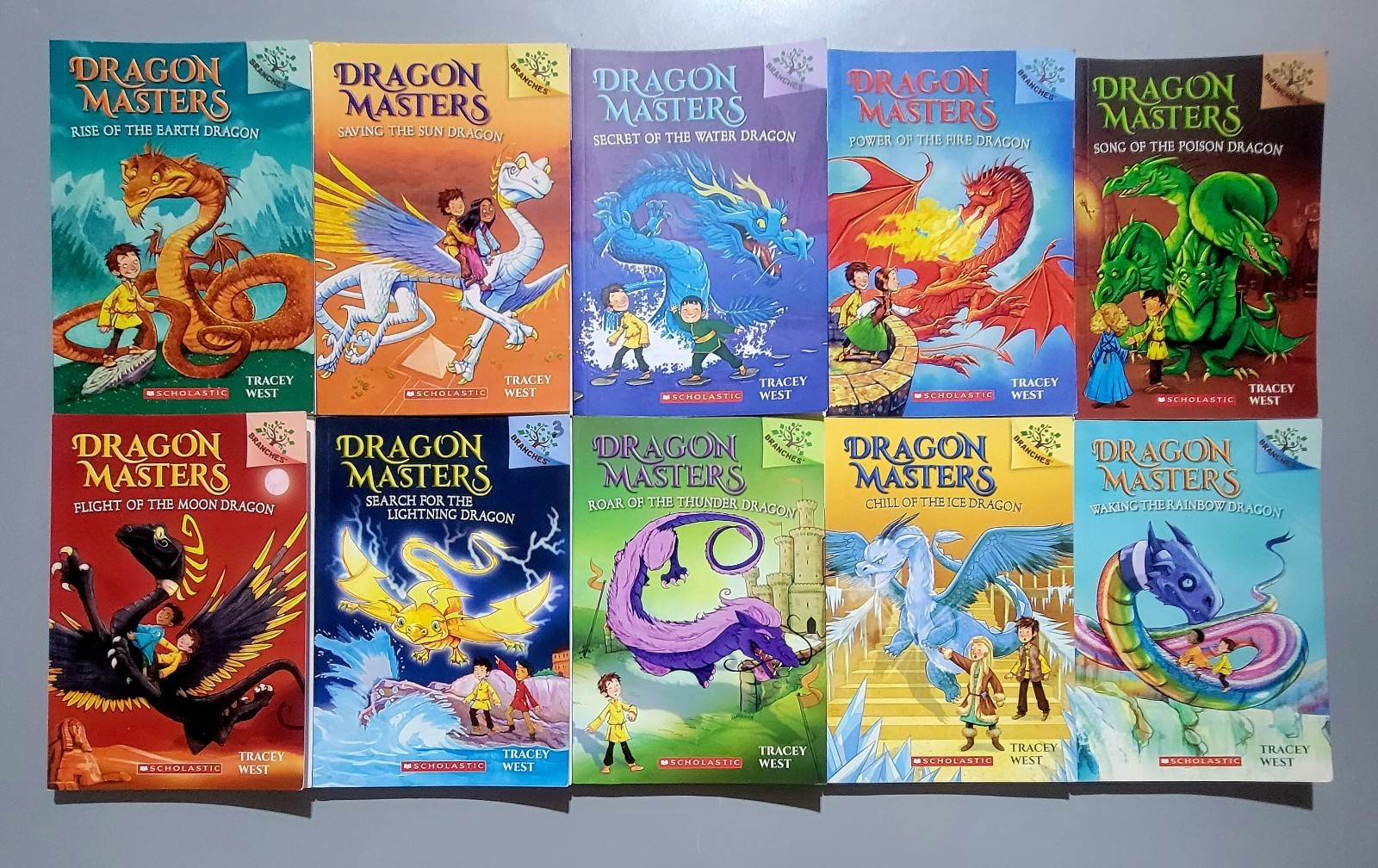Dragon Masters Books 1-20 Paperback Set – Tracey West – PB – Good