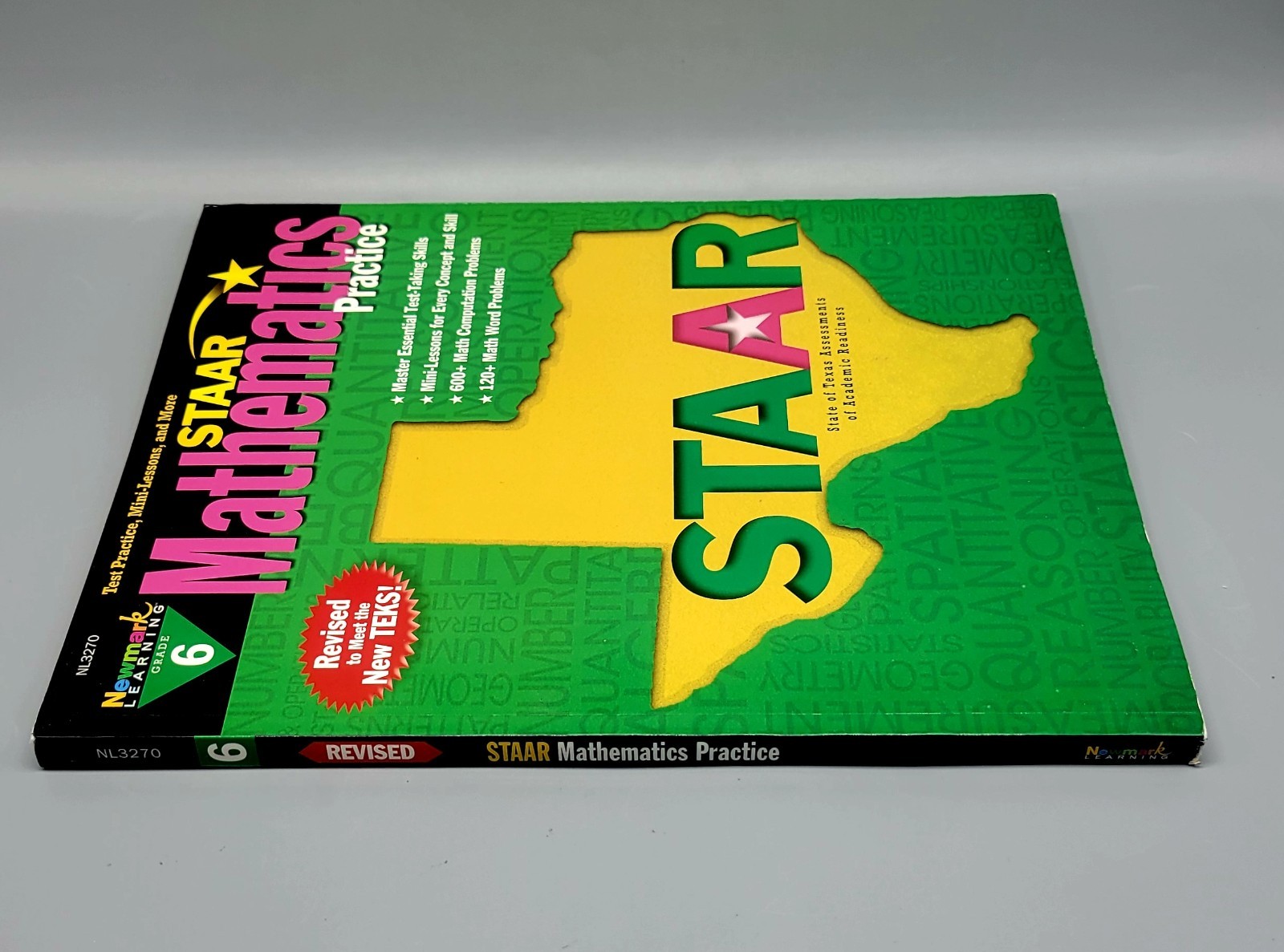 STAAR Mathematics Practice Grade 6 – Newmark Learning – PB – VG