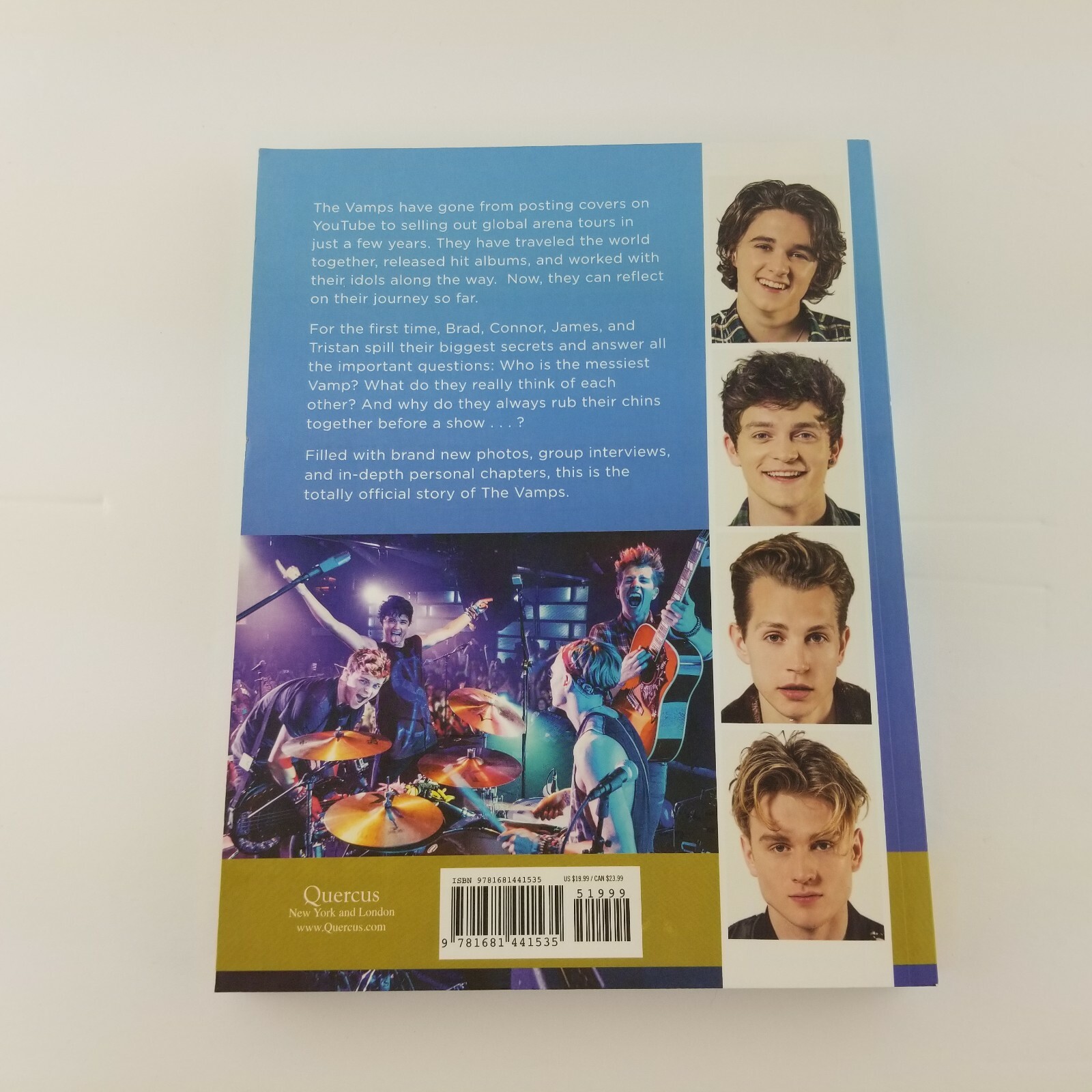 Book The Vamps: Our Story 100% Official by Quercus